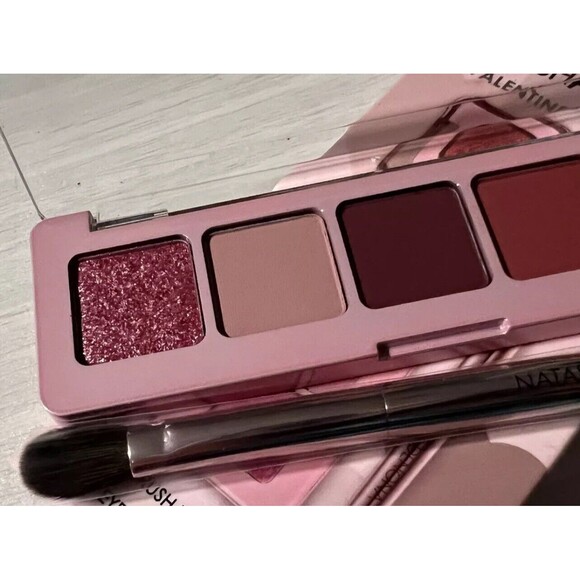 Natasha Denona Mini Crush Eyeshadow Palette Valentines Exclusive Brush Authentic - Picture 10 of 13